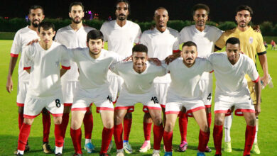 صورة ختامها مسك بالفوز بسبعة أهداف على الغارية بكاس قطر للهواة 2023