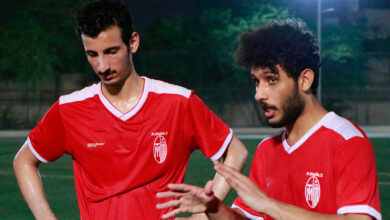 صورة بهدفين ال شريم و محمد اليافعي الفريق يحقق الفوز على المرخية 2 : 1