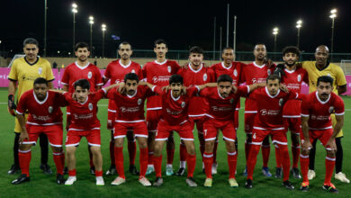 صورة الفريق يحقق الفوز الأول له ببطولة الكأس الرمضانية 2024 على أبوسدرة