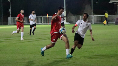 صورة استعداد لإنطلاق القسم الثاني ولقاء الصخامة اليوم لقاء ودي مع المير