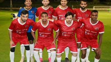 صورة الفريق يتلقى الخسارة من أم صلال ببطولة سعيد المسند الرمضانية 2024