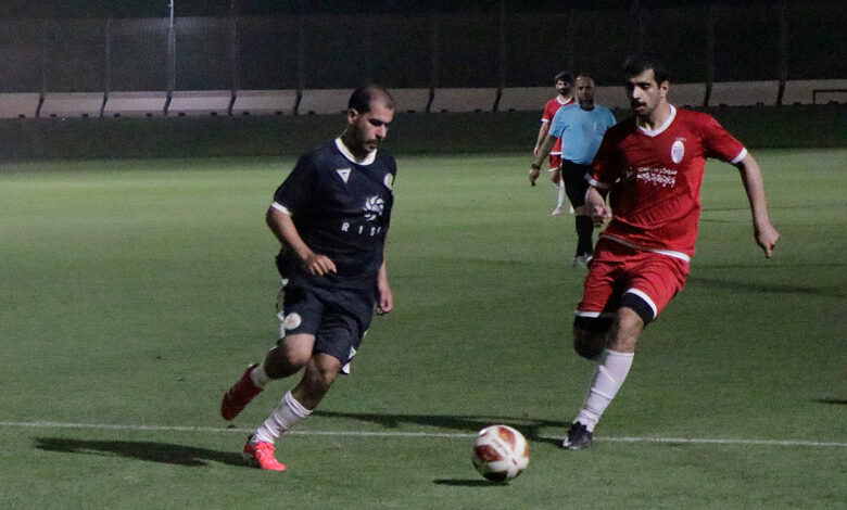 صورة التعادل الايجابي 3 : 3  أمام الخور بأول مباريات الفريق ببطولة الذخيرة 2025